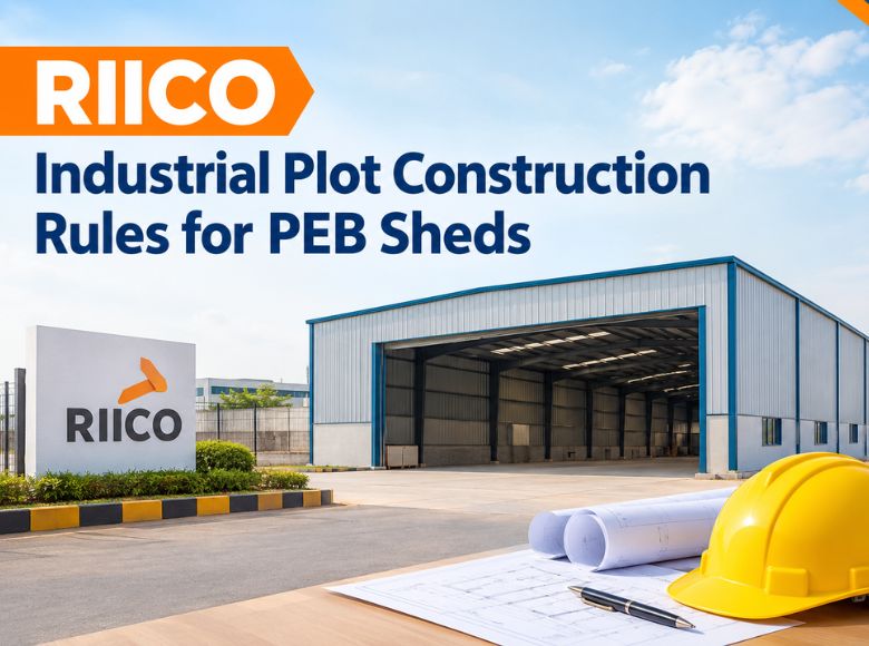 RIICO Industrial Plot Construction Rules for PEB Sheds